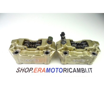 COPPIA PINZE FRENO RUOTA ANTERIORE RADIALI ORIGINALI APRILIA SHIVER 750 2010