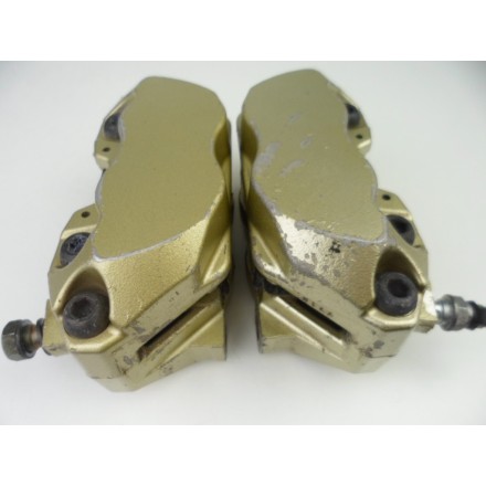 COPPIA PINZE FRENO RUOTA ANTERIORE RADIALI ORIGINALI APRILIA SHIVER 750 2010