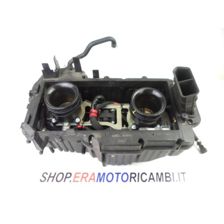 CORPO FARFALLATO CON CENTRALINA E CASSA FILTRO AIRBOX APRILIA SHIVER 750 2010