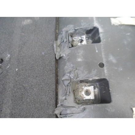 PARAFANGO POSTERIORE INTERNO SOTTO SELLA VANO BATTERIA APRILIA SHIVER 750 2010