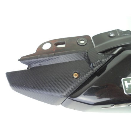 CARENA COVER SELLA FIANCHETTO CODONE DESTRO COMPLETO APRILIA SHIVER 750 2010