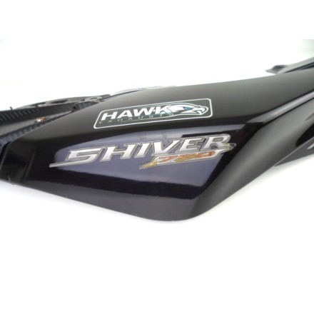 CARENA COVER SELLA FIANCHETTO CODONE DESTRO COMPLETO APRILIA SHIVER 750 2010