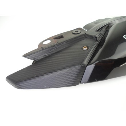 CARENA COVER SELLA FIANCHETTO CODONE DESTRO COMPLETO APRILIA SHIVER 750 2010