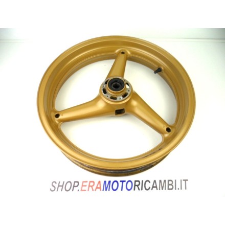 ENKEI 17x3.50 CERCHIO RUOTA CERCHIONE ANTERIORE ORO HONDA HORNET 600 2001