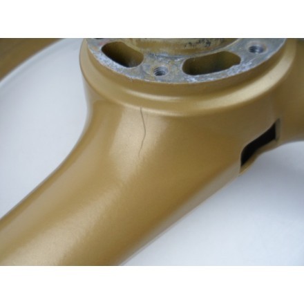 ENKEI 17x3.50 CERCHIO RUOTA CERCHIONE ANTERIORE ORO HONDA HORNET 600 2001