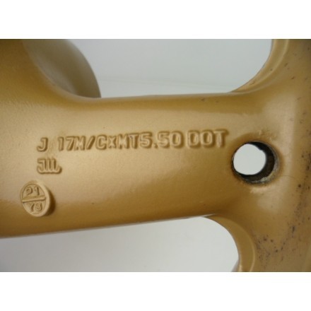 ENKEI 17x5.50 CERCHIO RUOTA CERCHIONE POSTERIORE ORO HONDA HORNET 600 2001