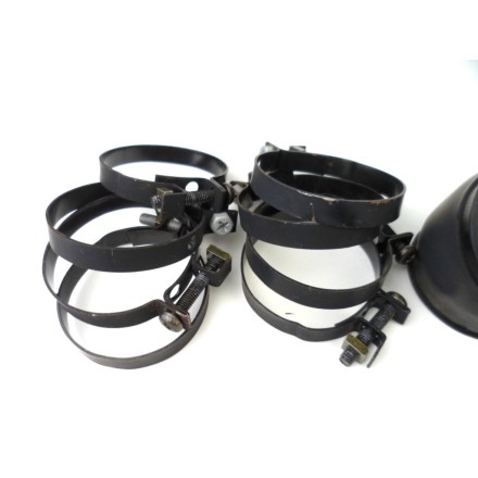 KIT x4 COLLETTORI ASPIRAZIONE MOTORE COMPLETI DI FASCE HONDA HORNET 600 2001