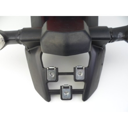 PARAFANGO PORTA TARGA COMPLETO DI FARO E FRECCE DUCATI MULTISTRADA 1200 S 2010