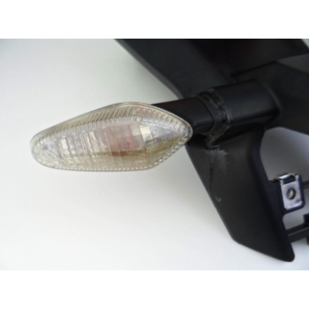 PARAFANGO PORTA TARGA COMPLETO DI FARO E FRECCE DUCATI MULTISTRADA 1200 S 2010