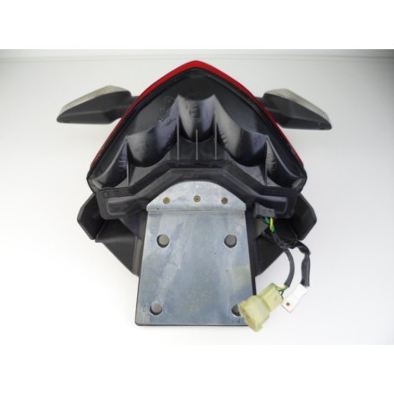 PARAFANGO PORTA TARGA COMPLETO DI FARO E FRECCE DUCATI MULTISTRADA 1200 S 2010