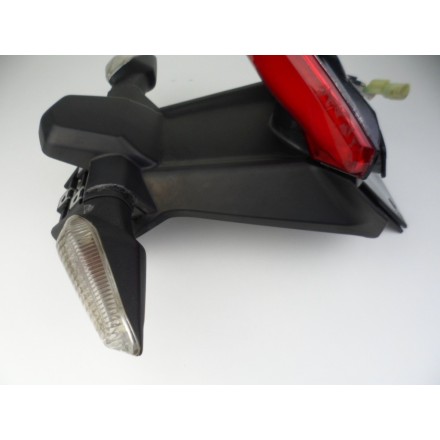 PARAFANGO PORTA TARGA COMPLETO DI FARO E FRECCE DUCATI MULTISTRADA 1200 S 2010