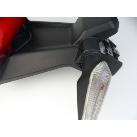 PARAFANGO PORTA TARGA COMPLETO DI FARO E FRECCE DUCATI MULTISTRADA 1200 S 2010