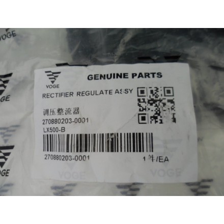 VOGE VALICO 500 DS/DSX Regolatore Di Tensione Raddrizzatore 270880203-0001