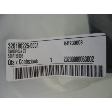 VOGE VALICO 500 DS/DSX Manopola Sinistra Manicotto Manubrio 32180225-0001