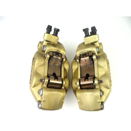 BREMBO COPPIA PINZE FRENO RUOTA ANTERIORE ORIGINALI DUCATI ST3 S ABS 2007