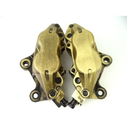 BREMBO COPPIA PINZE FRENO RUOTA ANTERIORE ORIGINALI DUCATI ST3 S ABS 2007