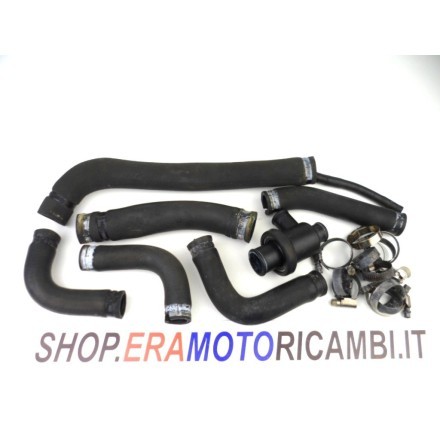 SET TUBI ACQUA MANICOTTI LIQUIDO RADIATORE MOTORE + FASCE DUCATI ST3 S ABS 2007