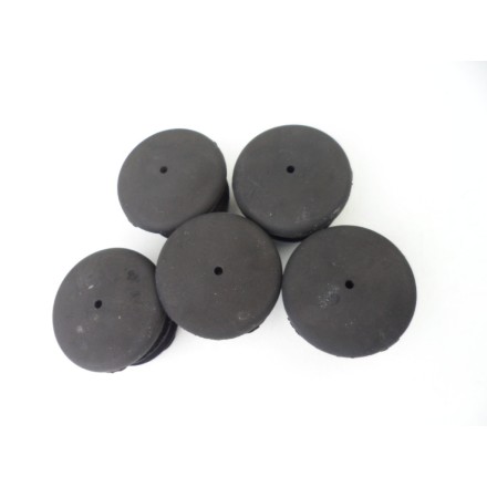 SET x5 TAPPI IN GOMMA COPERCHI TELAIO LATERALI DUCATI MONSTER 695 2007