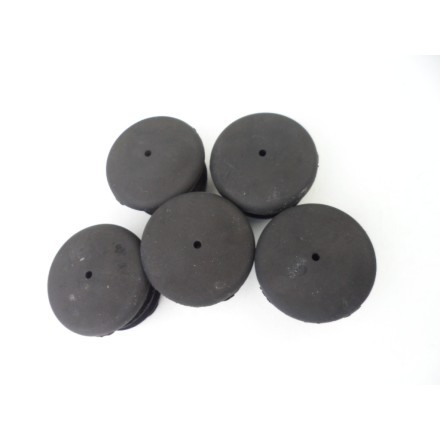 SET x5 TAPPI IN GOMMA COPERCHI TELAIO LATERALI DUCATI MONSTER 695 2007