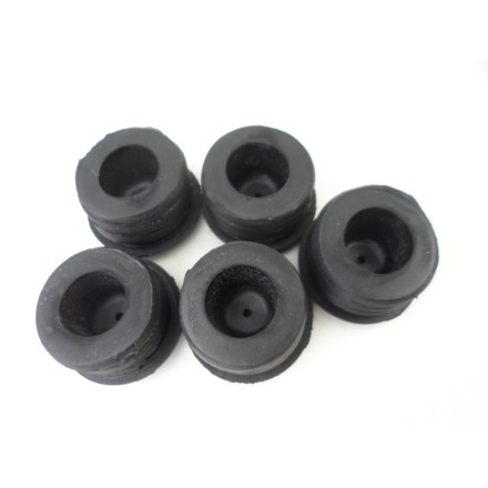 SET x5 TAPPI IN GOMMA COPERCHI TELAIO LATERALI DUCATI MONSTER 695 2007