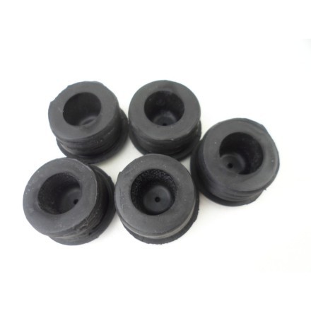 SET x5 TAPPI IN GOMMA COPERCHI TELAIO LATERALI DUCATI MONSTER 695 2007