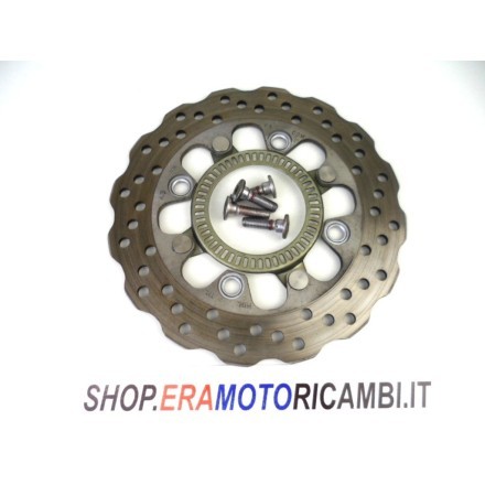 DISCO FRENO RUOTA POSTERIORE COMPLETO DI RUOTA FONICA ABS KAWASAKI Z650 2021