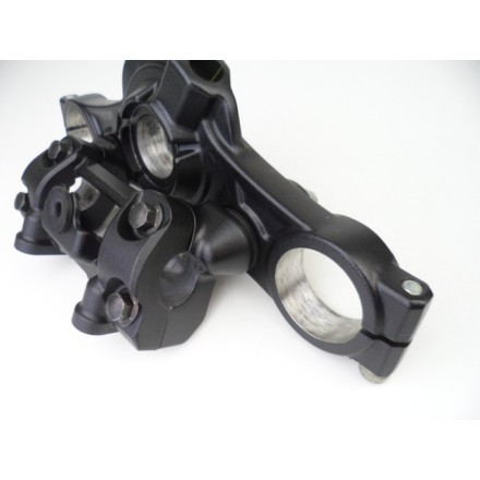 PIASTRA DI STERZO BASE FORCELLA SUPERIORE COMPLETO DI RISER KAWASAKI Z650 2021