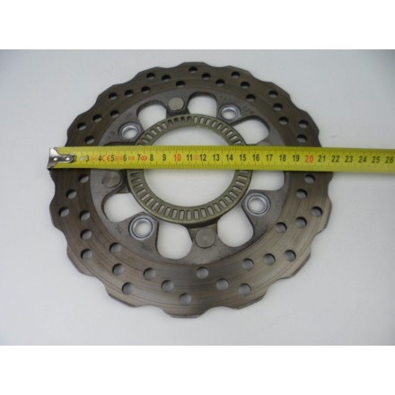 DISCO FRENO RUOTA POSTERIORE COMPLETO DI RUOTA FONICA ABS KAWASAKI Z650 2021