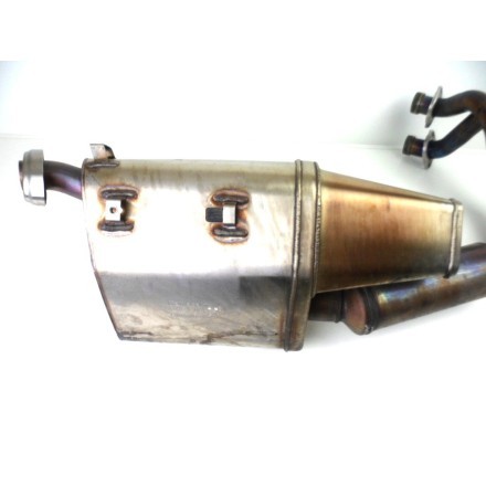 SCARICO MARMITTA SILENZIATORE MOTORE COMPLETO KAWASAKI Z650 2021