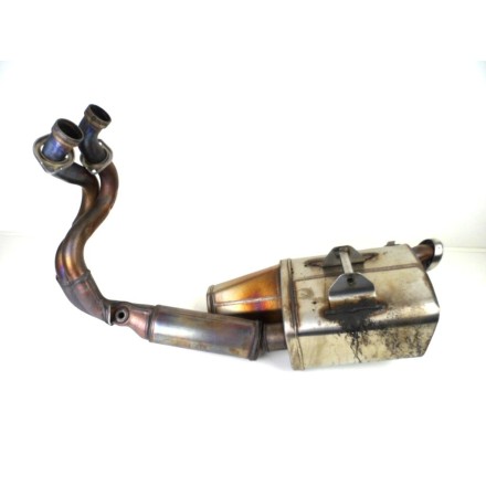 SCARICO MARMITTA SILENZIATORE MOTORE COMPLETO KAWASAKI Z650 2021