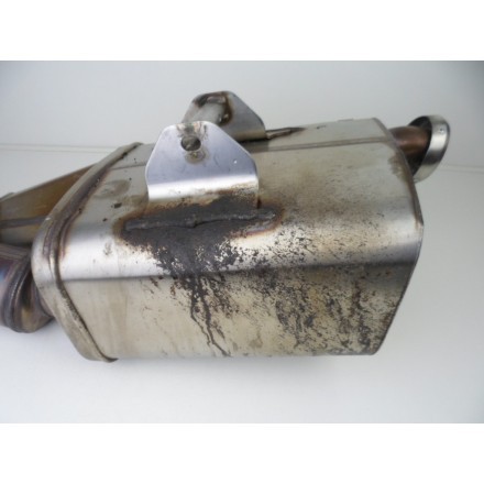 SCARICO MARMITTA SILENZIATORE MOTORE COMPLETO KAWASAKI Z650 2021