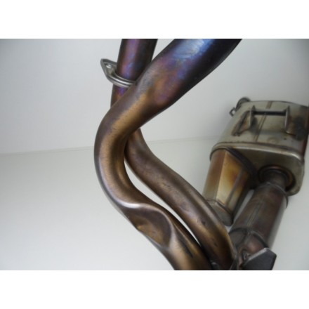 SCARICO MARMITTA SILENZIATORE MOTORE COMPLETO KAWASAKI Z650 2021