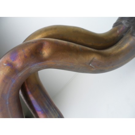 SCARICO MARMITTA SILENZIATORE MOTORE COMPLETO KAWASAKI Z650 2021