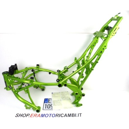 TELAIO QUADRO PRINCIPALE CON DOCUMENTAZIONE E TARGA ORIGINALE KAWASAKI Z650 2021