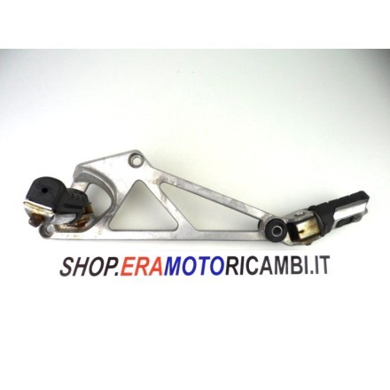 SUPPORTO PEDANA SINISTRA COMPLETA DI PEDALINI POGGIAPIEDI HONDA VF 1000 F2 1985