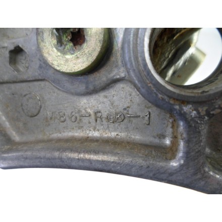 SUPPORTO PEDANA DESTRA COMPLETA DI PEDALINI POGGIAPIEDI HONDA VF 1000 F2 1985