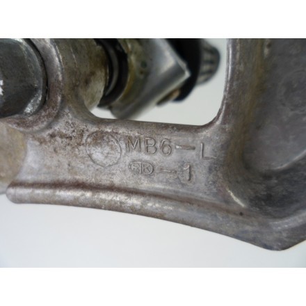SUPPORTO PEDANA SINISTRA COMPLETA DI PEDALINI POGGIAPIEDI HONDA VF 1000 F2 1985