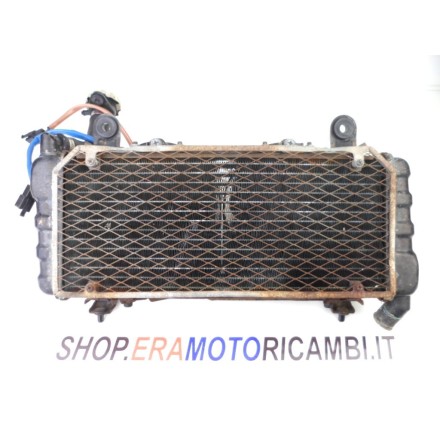 RADIATORE LIQUIDO ACQUA PRINCIPALE COMPLETO DI VENTOLE HONDA VF 1000 F2 1985