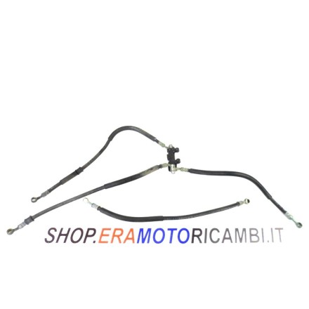 SET TUBI FRENI TUBAZIONI OLIO FRENO ANTERIORE E POSTERIORE HONDA VF 1000 F2 1985