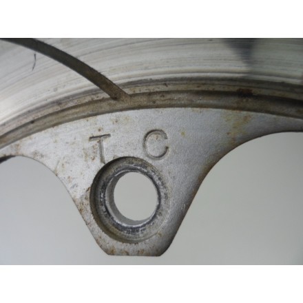 COPPIA DISCHI FRENO RUOTA ANTERIORE COMPLETI DI BULLONERIA HONDA VF 1000 F2 1985