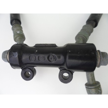 SET TUBI FRENI TUBAZIONI OLIO FRENO ANTERIORE E POSTERIORE HONDA VF 1000 F2 1985