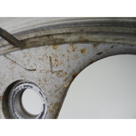 COPPIA DISCHI FRENO RUOTA ANTERIORE COMPLETI DI BULLONERIA HONDA VF 1000 F2 1985