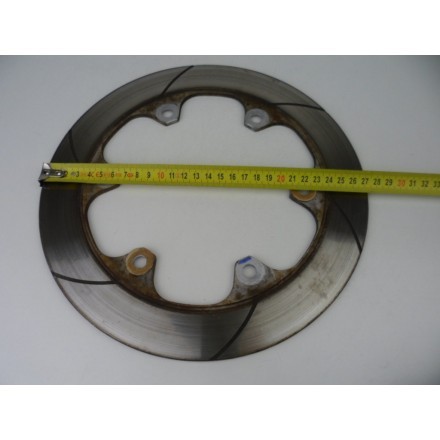 COPPIA DISCHI FRENO RUOTA ANTERIORE COMPLETI DI BULLONERIA HONDA VF 1000 F2 1985