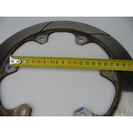 COPPIA DISCHI FRENO RUOTA ANTERIORE COMPLETI DI BULLONERIA HONDA VF 1000 F2 1985
