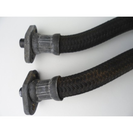 COPPIA TUBI OLIO COLLEGAMENTO RADIATORE - MOTORE ORIGINALI HONDA VF 1000 F2 1985