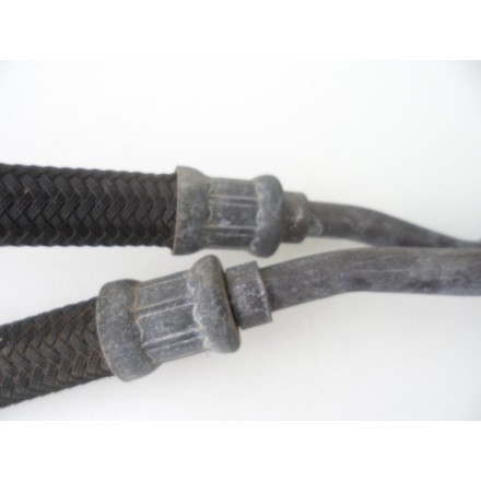 COPPIA TUBI OLIO COLLEGAMENTO RADIATORE - MOTORE ORIGINALI HONDA VF 1000 F2 1985