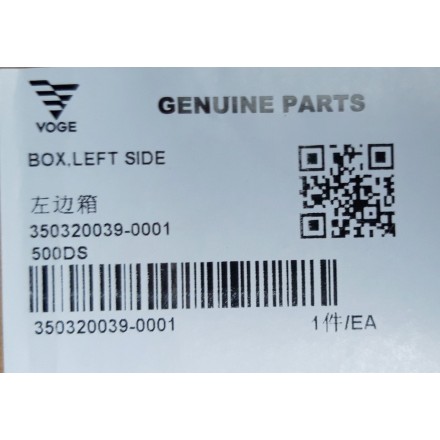 VOGE VALICO 500 DS/DSX Set TRIS Bauletti valigie in ALLUMINIO ORIGINALI **VOGE**