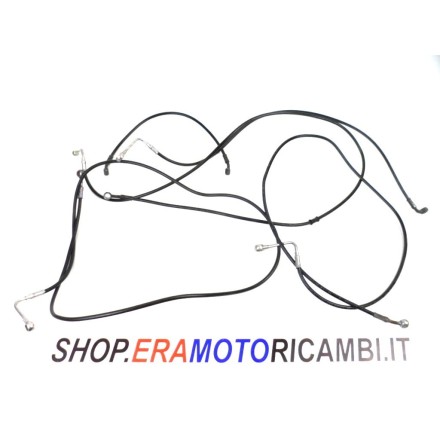 J.JUAN SET TUBI FRENO COMPLETI AVANTI E DIETRO DUCATI MULTISTRADA 1200 S 2016