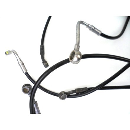 J.JUAN SET TUBI FRENO COMPLETI AVANTI E DIETRO DUCATI MULTISTRADA 1200 S 2016