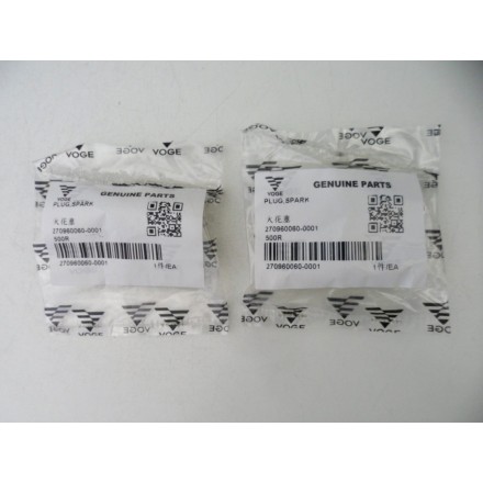 VOGE VALICO 500 DS/DSX Coppia candele motore NGK ORIGINALI VOGE 270960060-0001